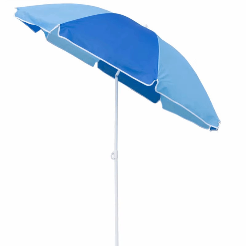Umbrelă de plajă color-blocata de 1,8 metri