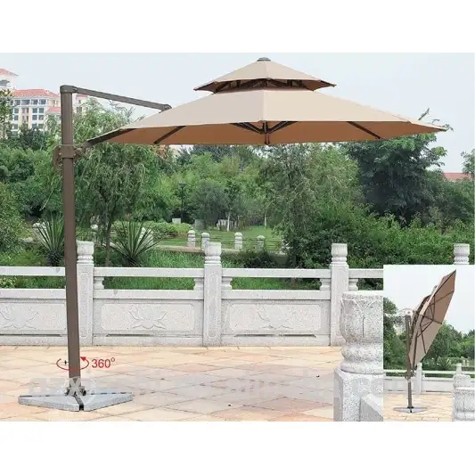 Cum să alegeți umbrela de grădină perfectă pentru zona dvs. în aer liber