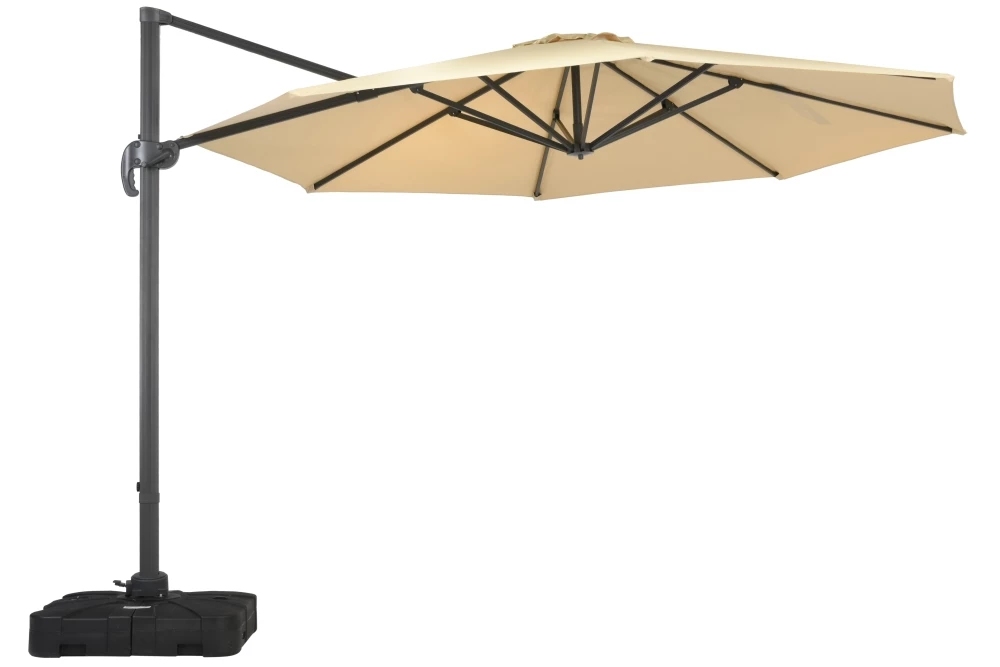 Umbrelă de grădină Vesta Bej de 3,5 m