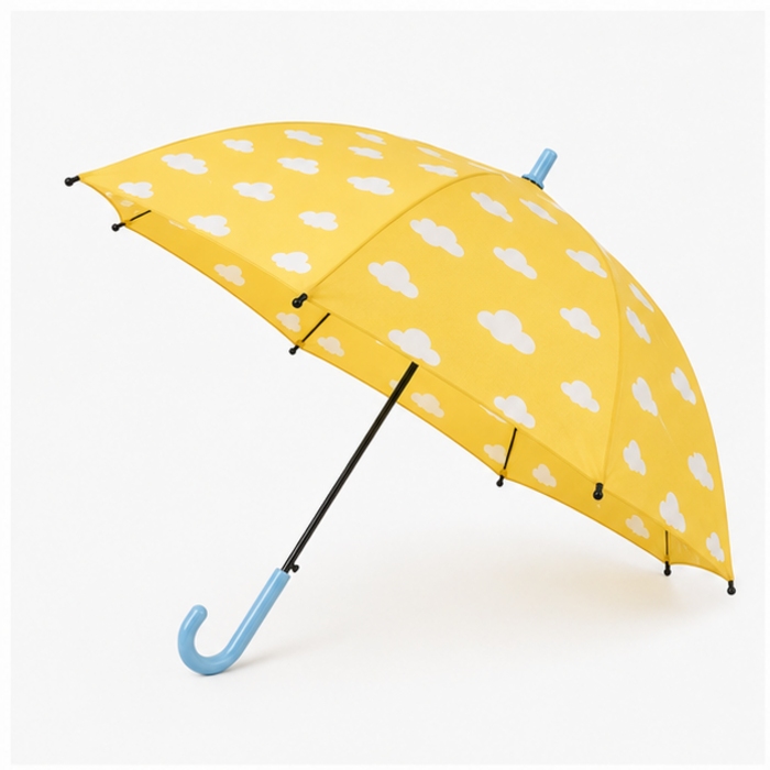 Umbrelă dreaptă personalizată pentru copii de 19 inchi cu vârfuri rotunjite