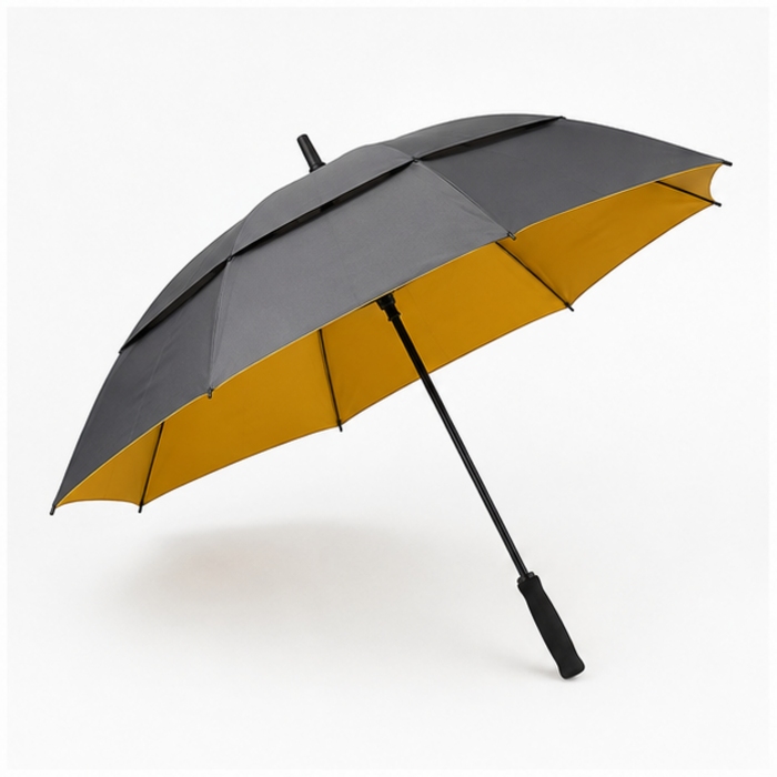 Umbrelă de golf personalizată cu baldachin dublu de 30 de inci