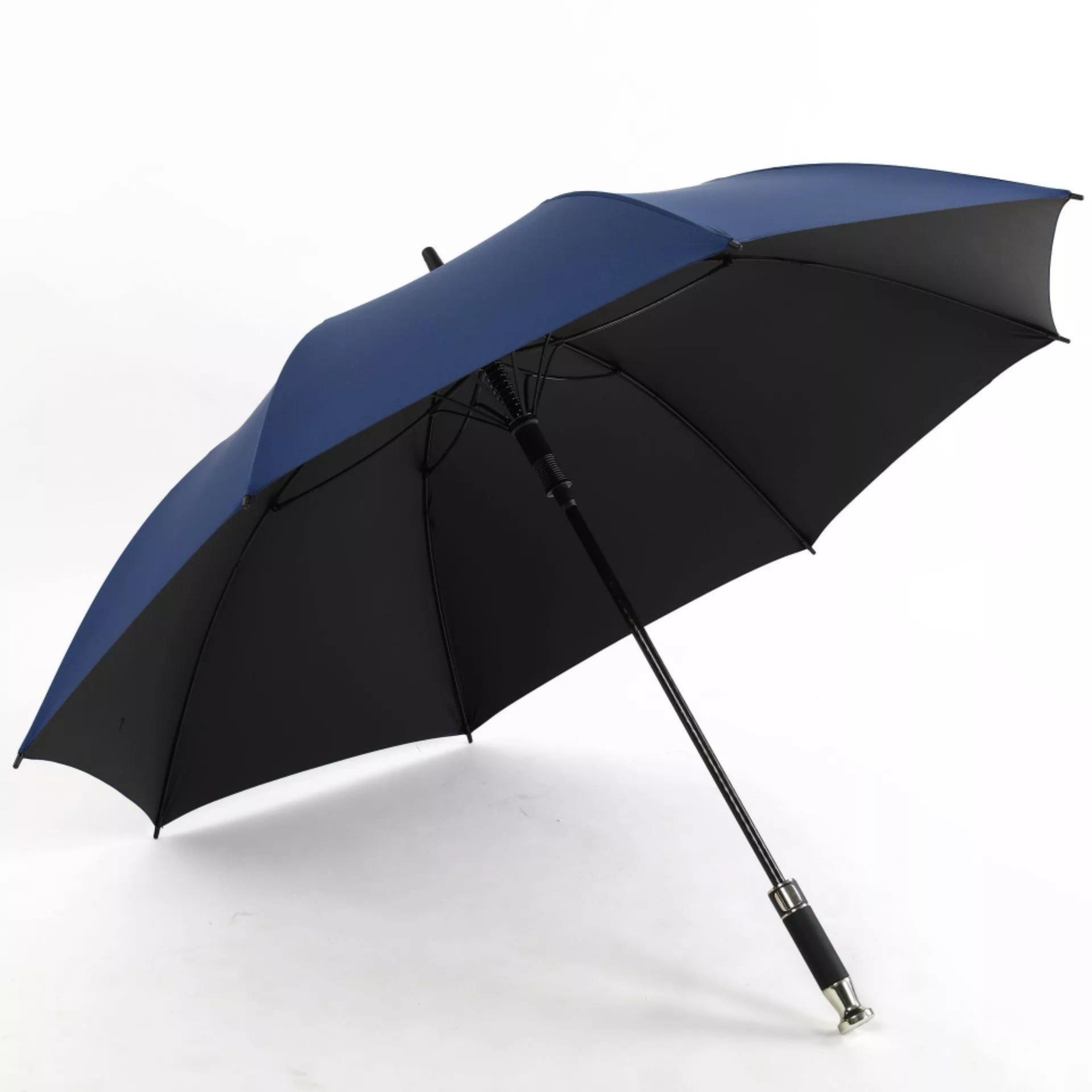 Logo personalizat 121 cm Umbrelă de golf ventilată cu mâner drept