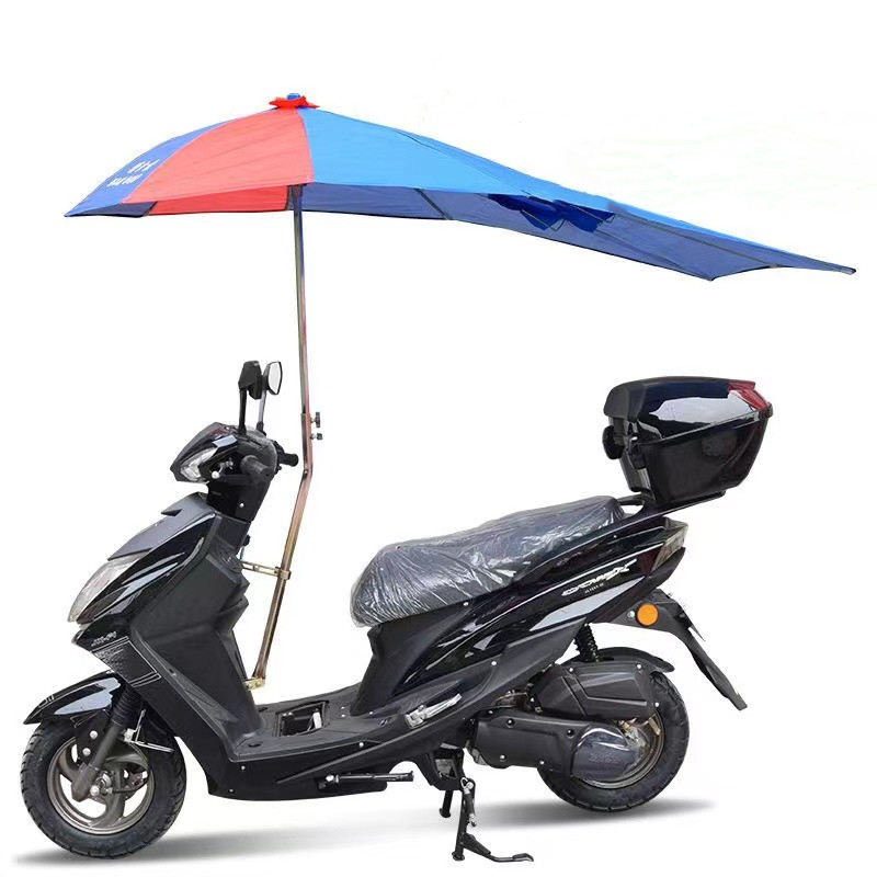 Baldachin extins pentru umbrelă de motocicletă cu două straturi