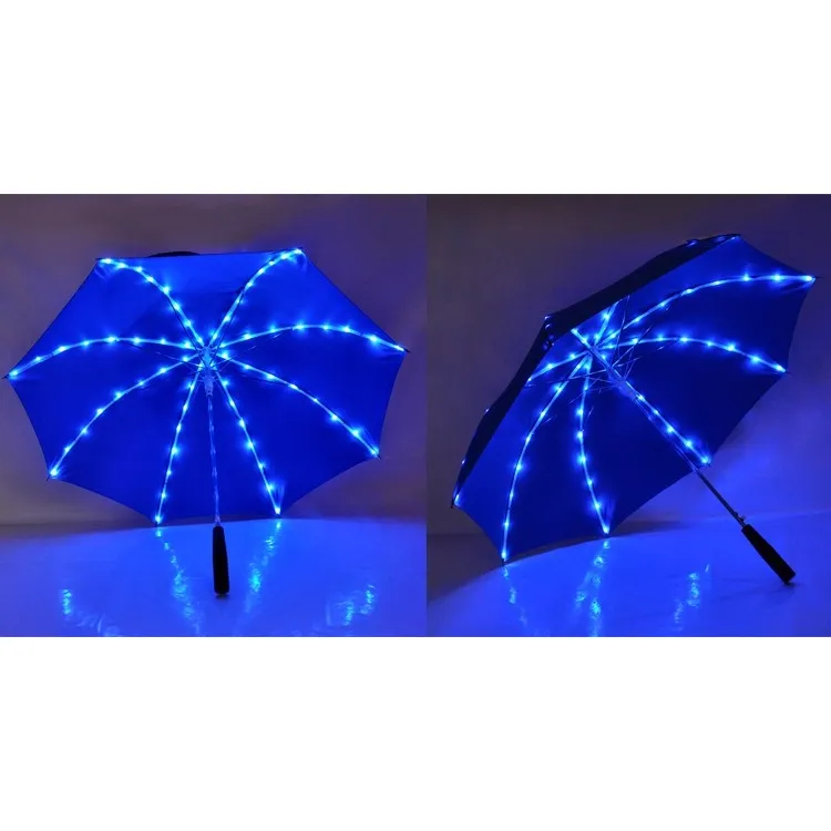 Umbrelă pentru copii cu lumină LED pe coaste