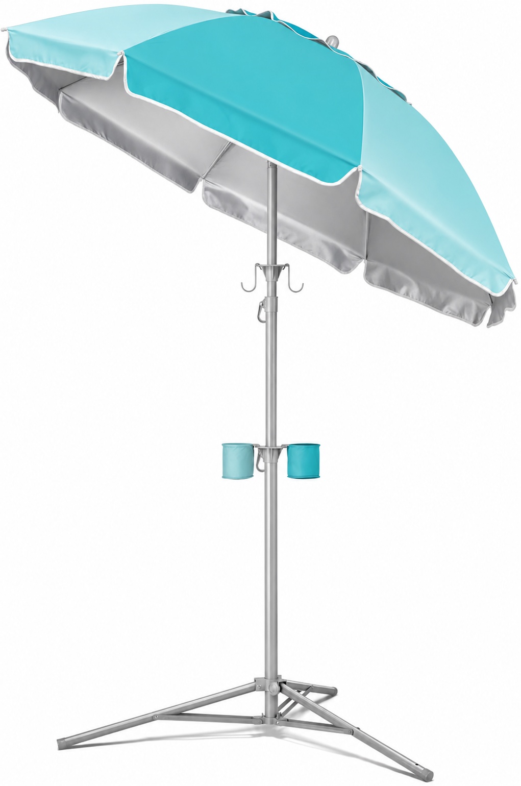 Umbrelă de soare portabilă cu trepied