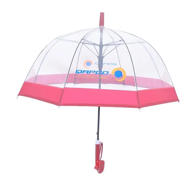 Umbrelă transparentă pentru copii POE