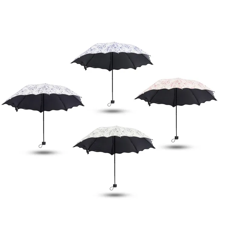 Umbrelă de flori anti-UV rezistente la vânt